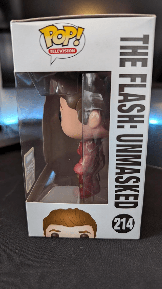 Funko Pop DC The Flash Unmasked 214 