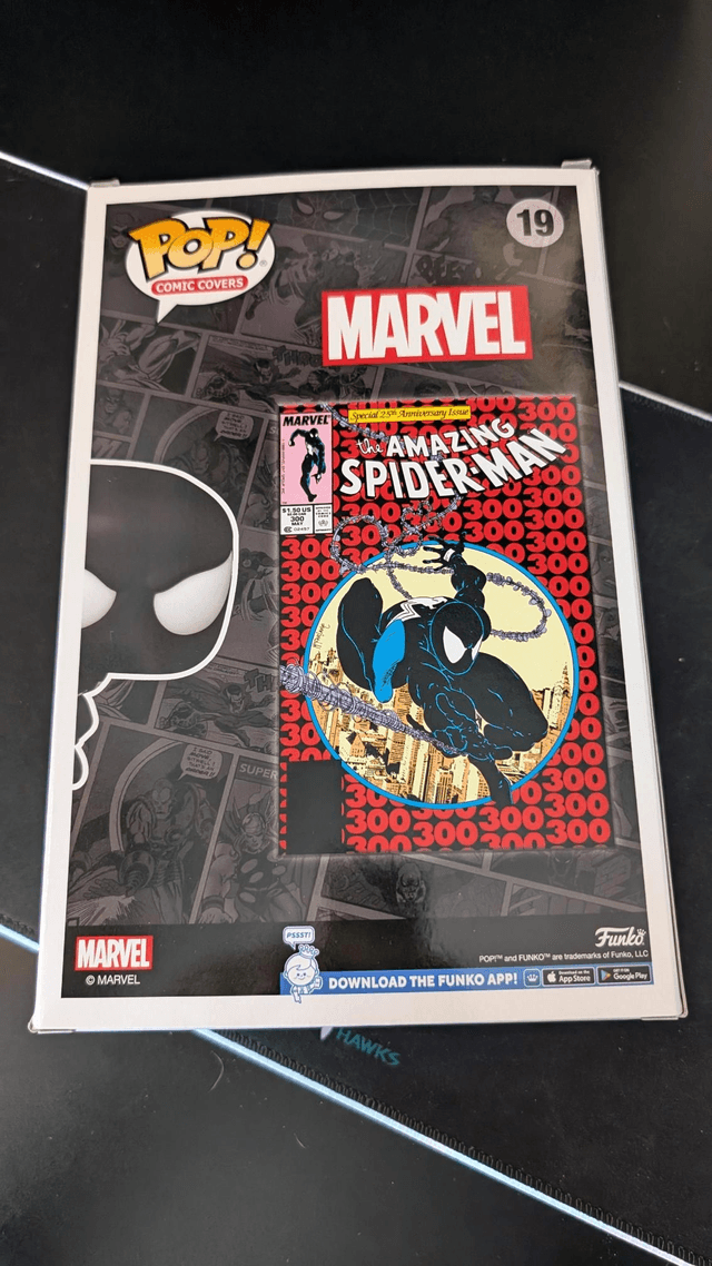 Funko Pop Comic Cover 19 Marvel The Amazing Spider-Man #300