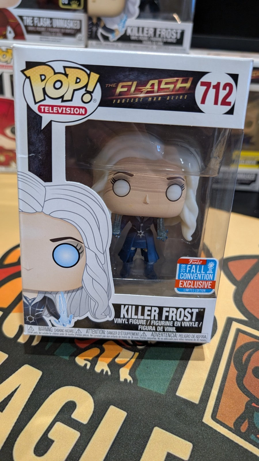 Funko Pop DC Killer Frost #712 The Flash Fall Convention Exclusive Pop Vinyl