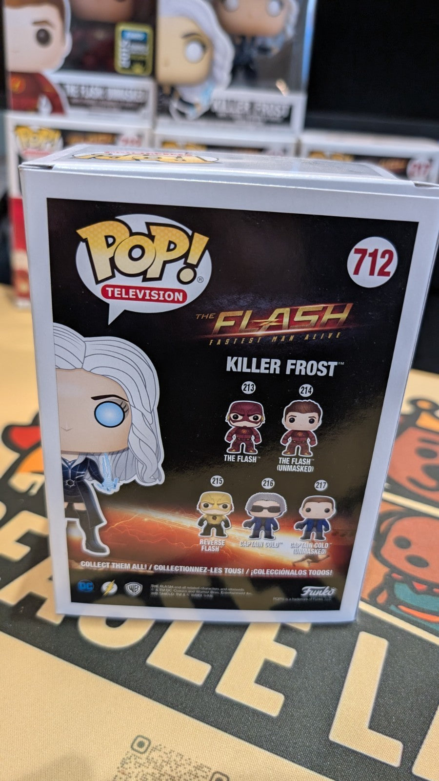Funko Pop DC Killer Frost #712 The Flash Fall Convention Exclusive Pop Vinyl