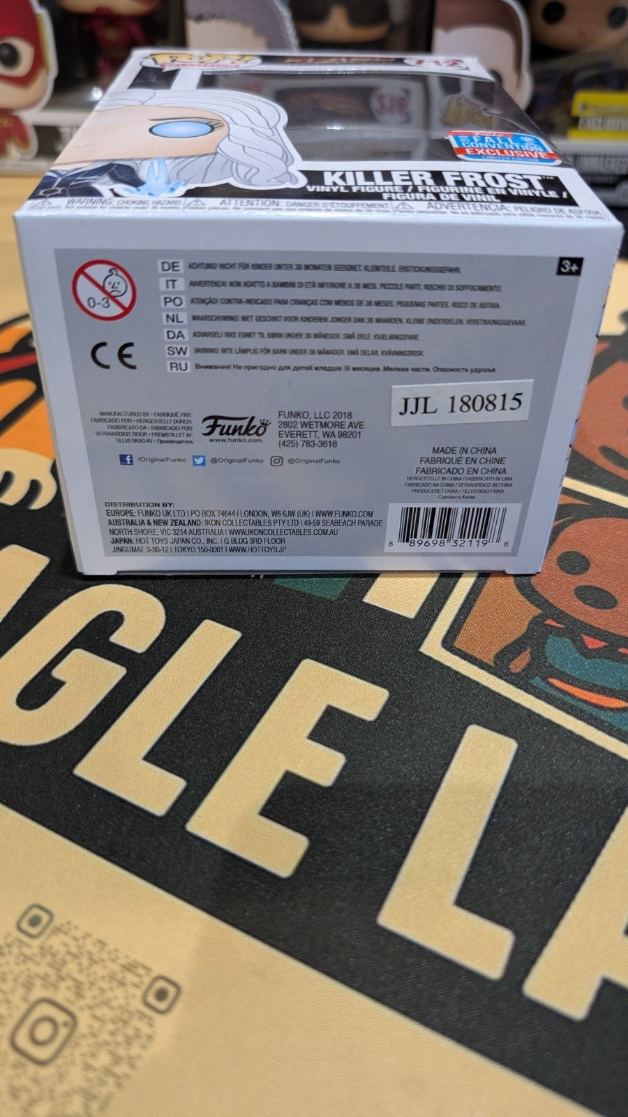 Funko Pop DC Killer Frost #712 The Flash Fall Convention Exclusive Pop Vinyl