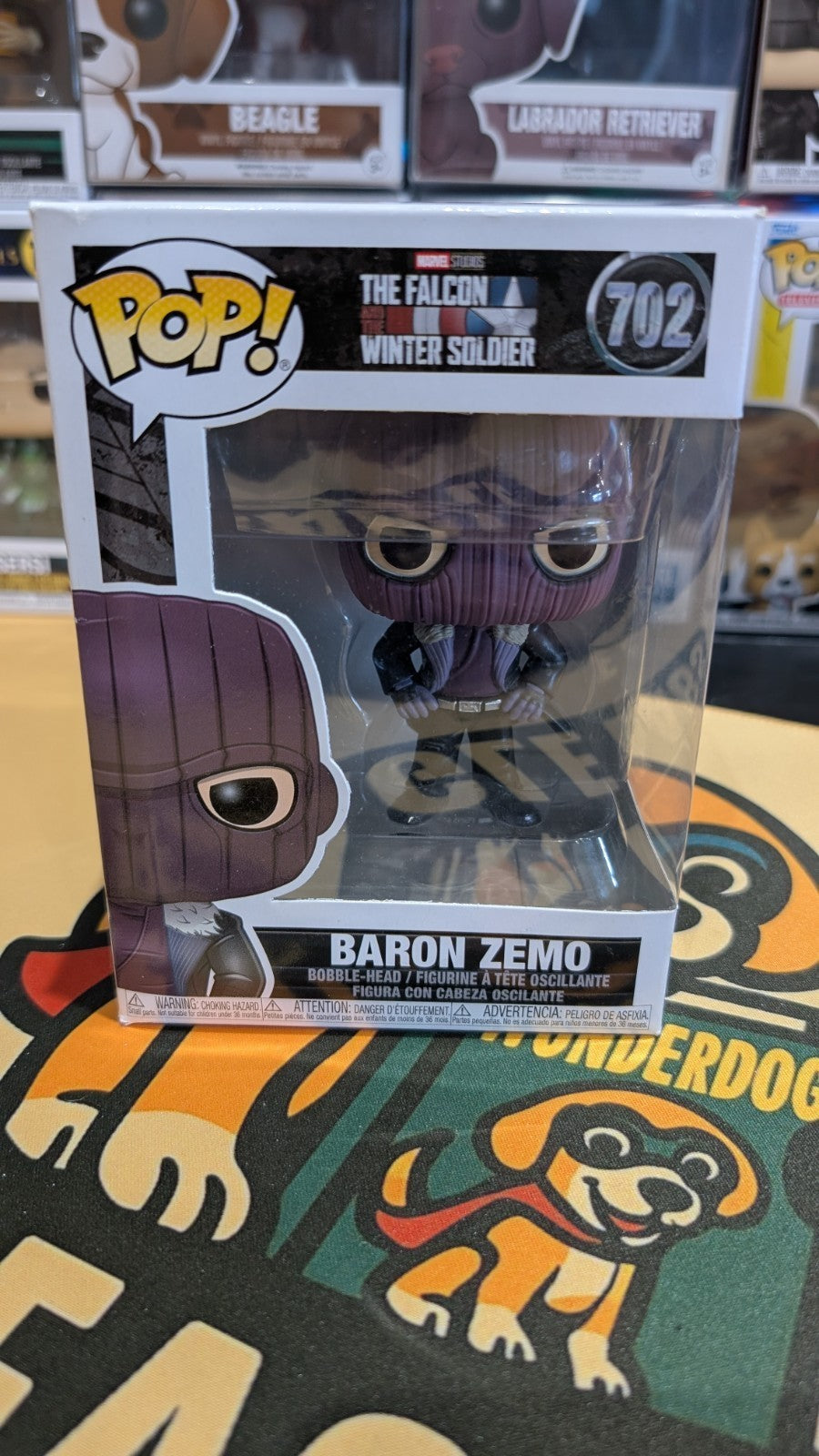 Funko Pop! Marvel The Falcon Winter Soldier #702 Baron Zemo