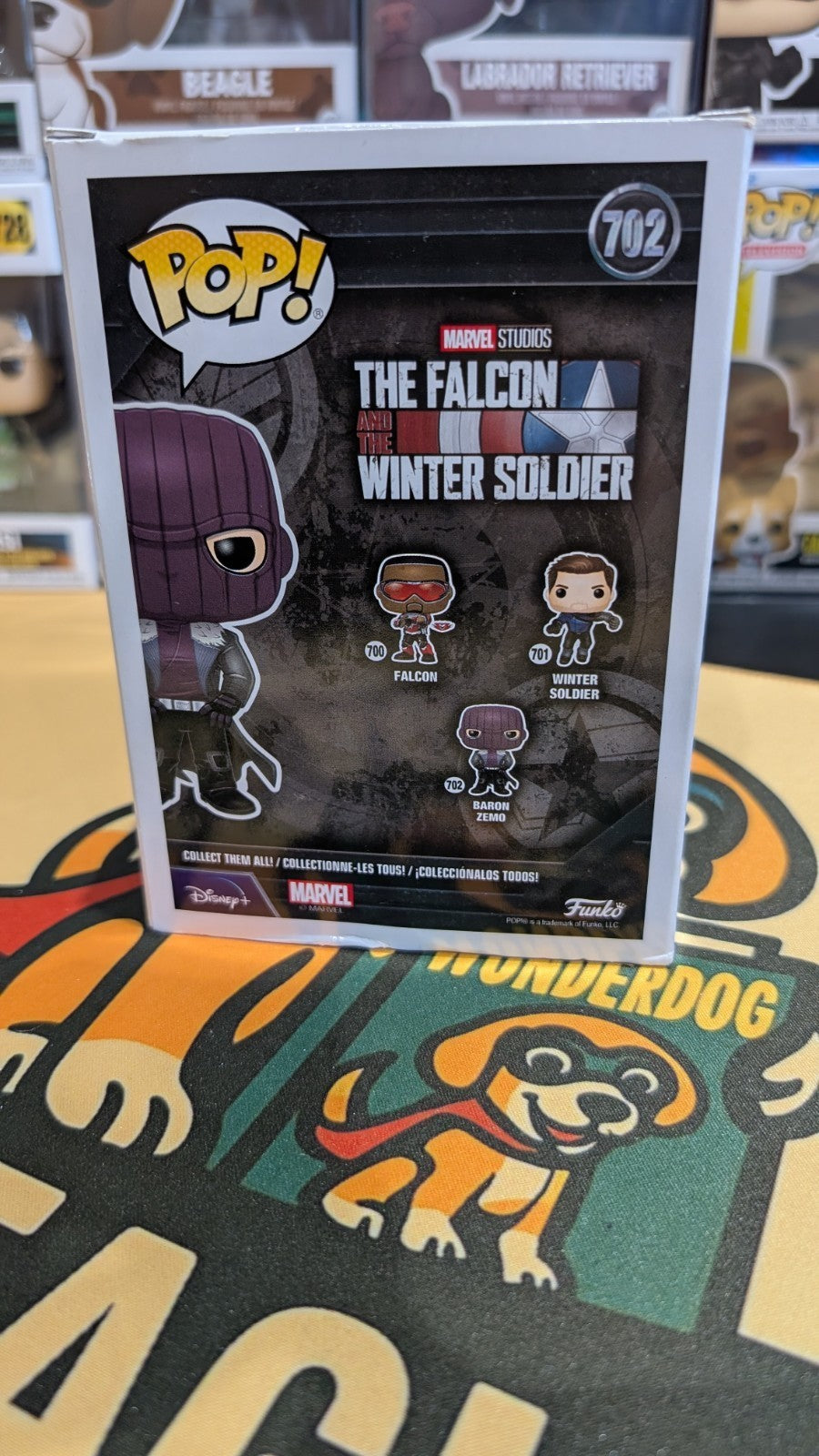 Funko Pop! Marvel The Falcon Winter Soldier #702 Baron Zemo