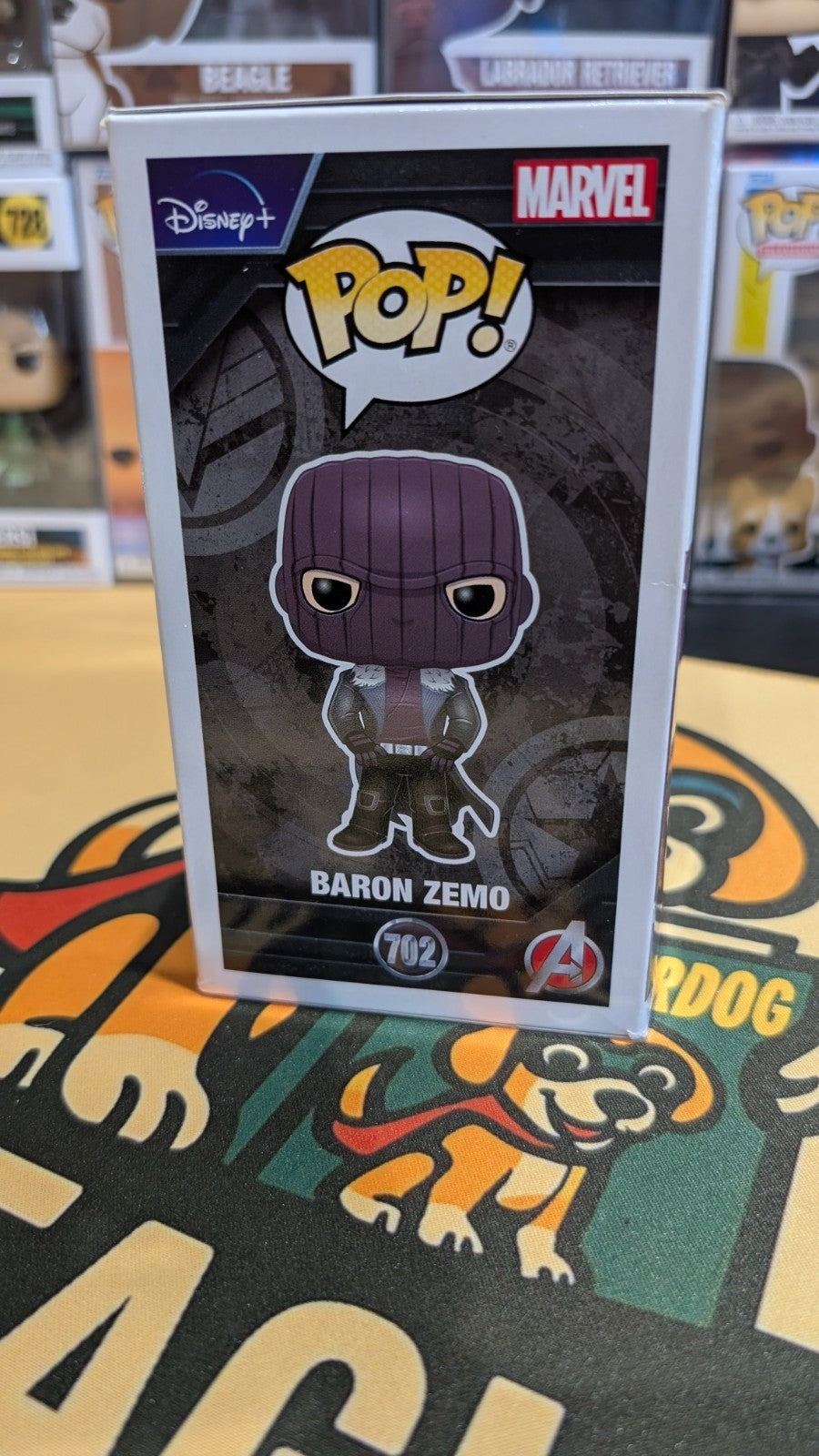 Funko Pop! Marvel The Falcon Winter Soldier #702 Baron Zemo