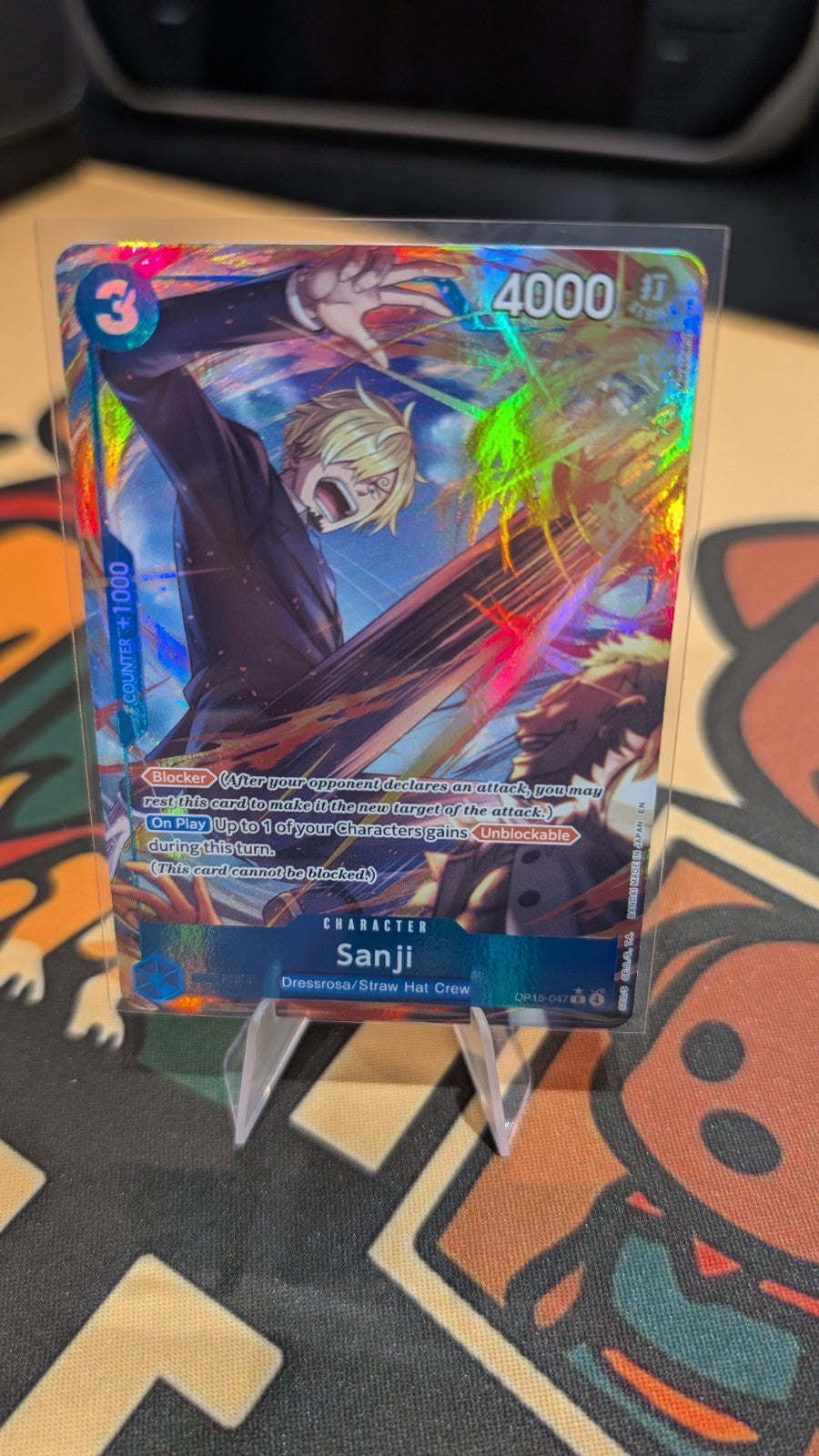 One Piece TCG | Sanji OP15-047 | R/Alt Art | NM | English