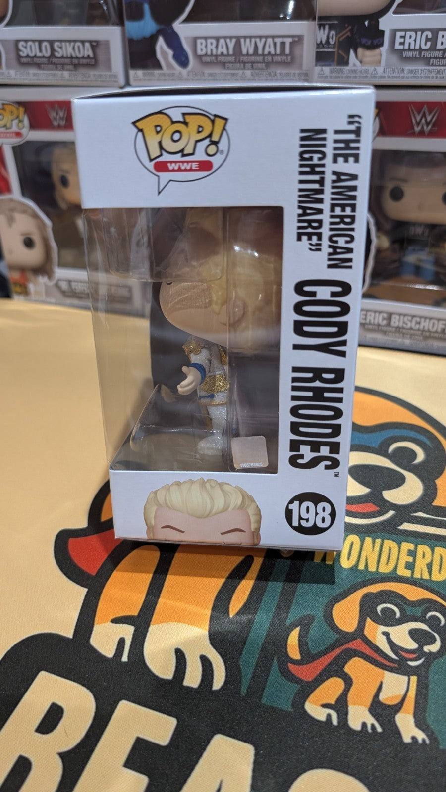 FUNKO POP WWE: WWE- CODY RHODES #198 DIAMOND