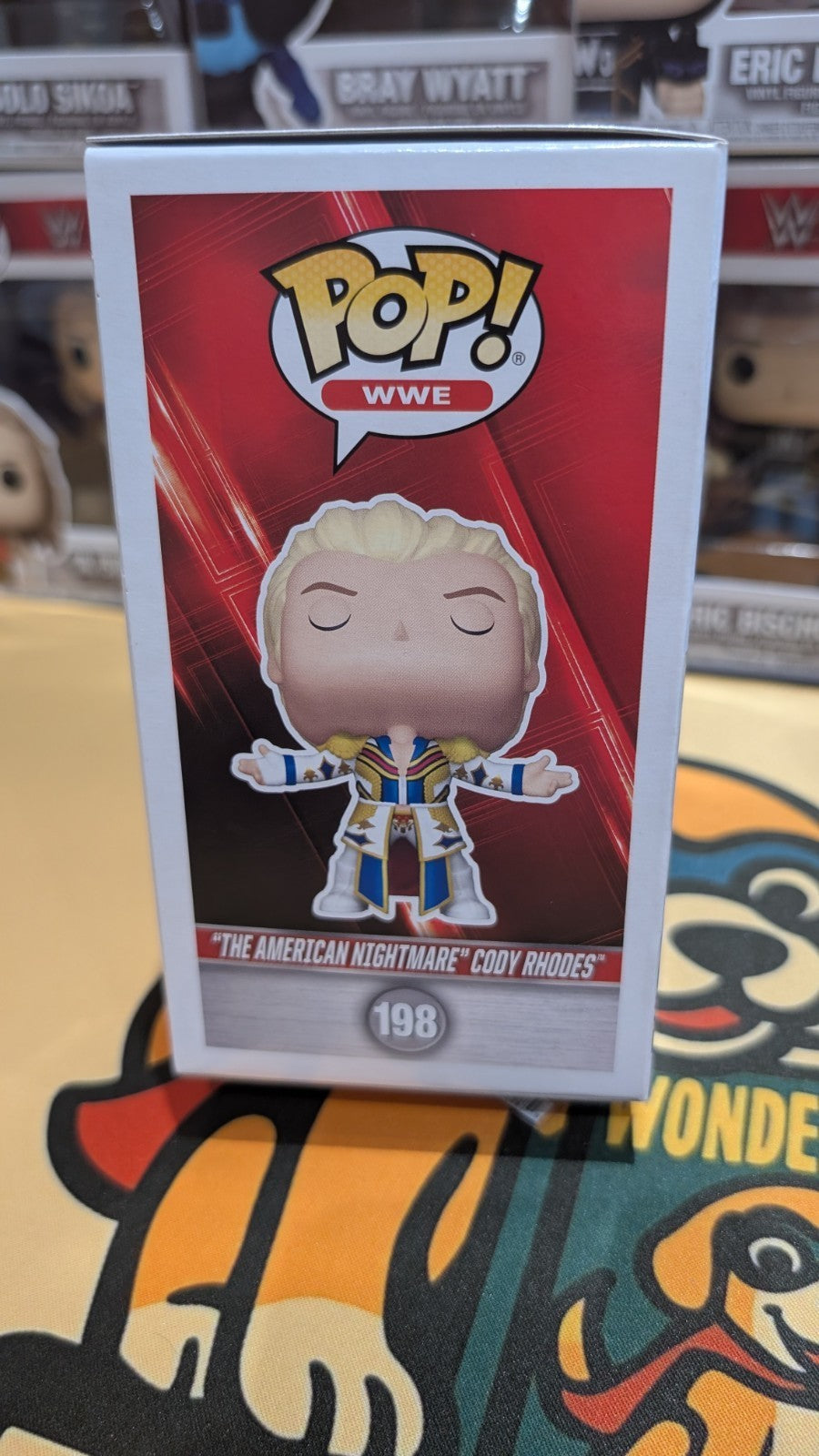 FUNKO POP WWE: WWE- CODY RHODES #198 DIAMOND
