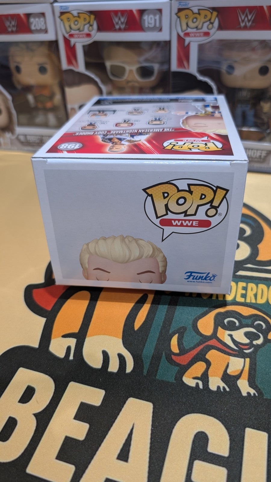 FUNKO POP WWE: WWE- CODY RHODES #198 DIAMOND