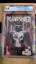 PUNISHER #1 CGC 9.0 MARVEL VARIANT COVER JESUS SAIZ