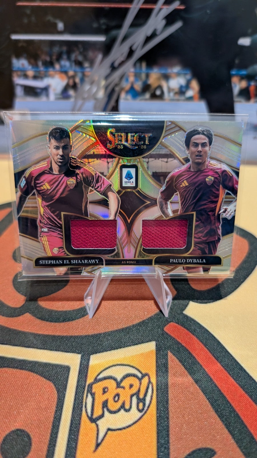 Stephan El Shaarawy And Paulo Dybala 19/25 Select Dual Patch 2025-26 AS Roma