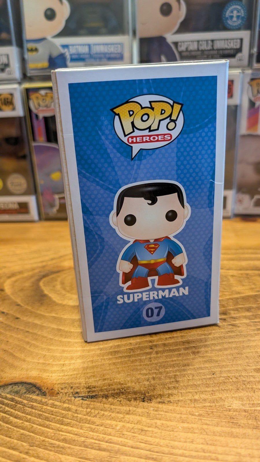 Funko POP Heroes Figure : DC Super Heroes #07 Superman