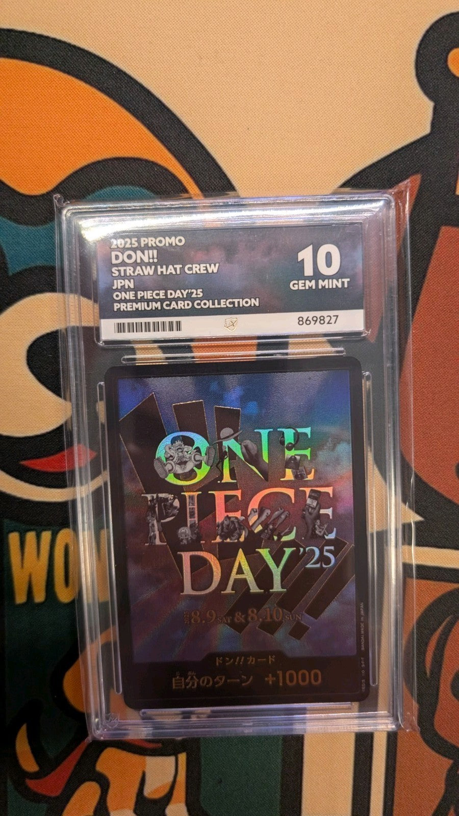 DON!! One Piece Day 25 ACE 10 2025 Promo Premium Card Collection Perfect 10
