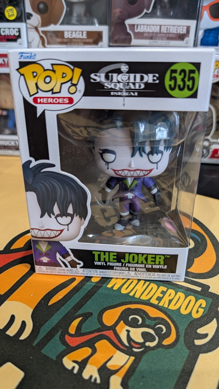 Funko Pop! The Joker #535 Suicide Squad Isekai DC Comics Figure