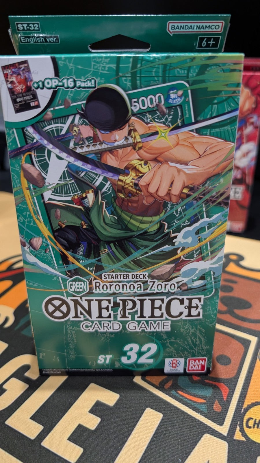 One Piece TCG Roronoa Zoro Starter Deck ST32 Bandai ENG SEALED