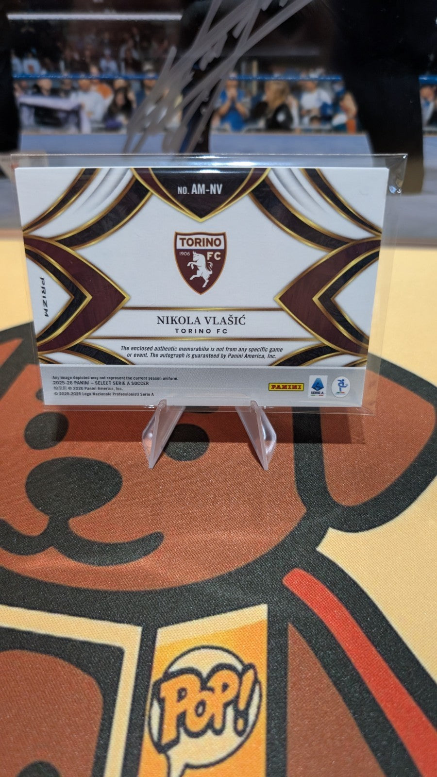 Panini Select Serie A 2025-26 Nikola Vlašić Torino FC AM-NV Patch Auto Prizm