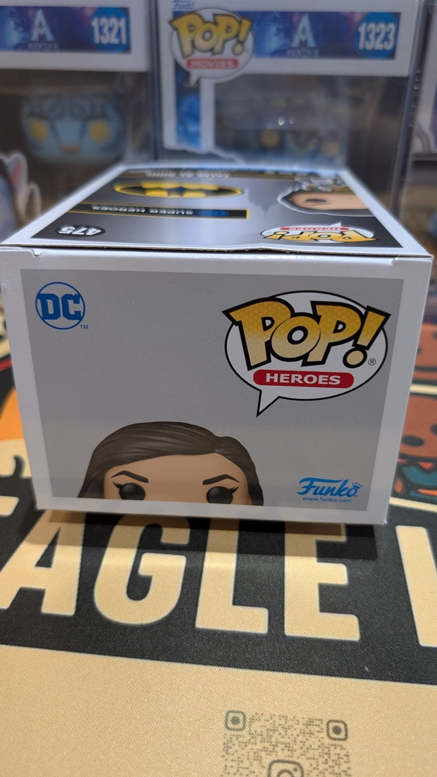 Marion Cotillard SIGNED Talia Al Ghul Funko Pop! 475 Batman Dark Knight ACOA