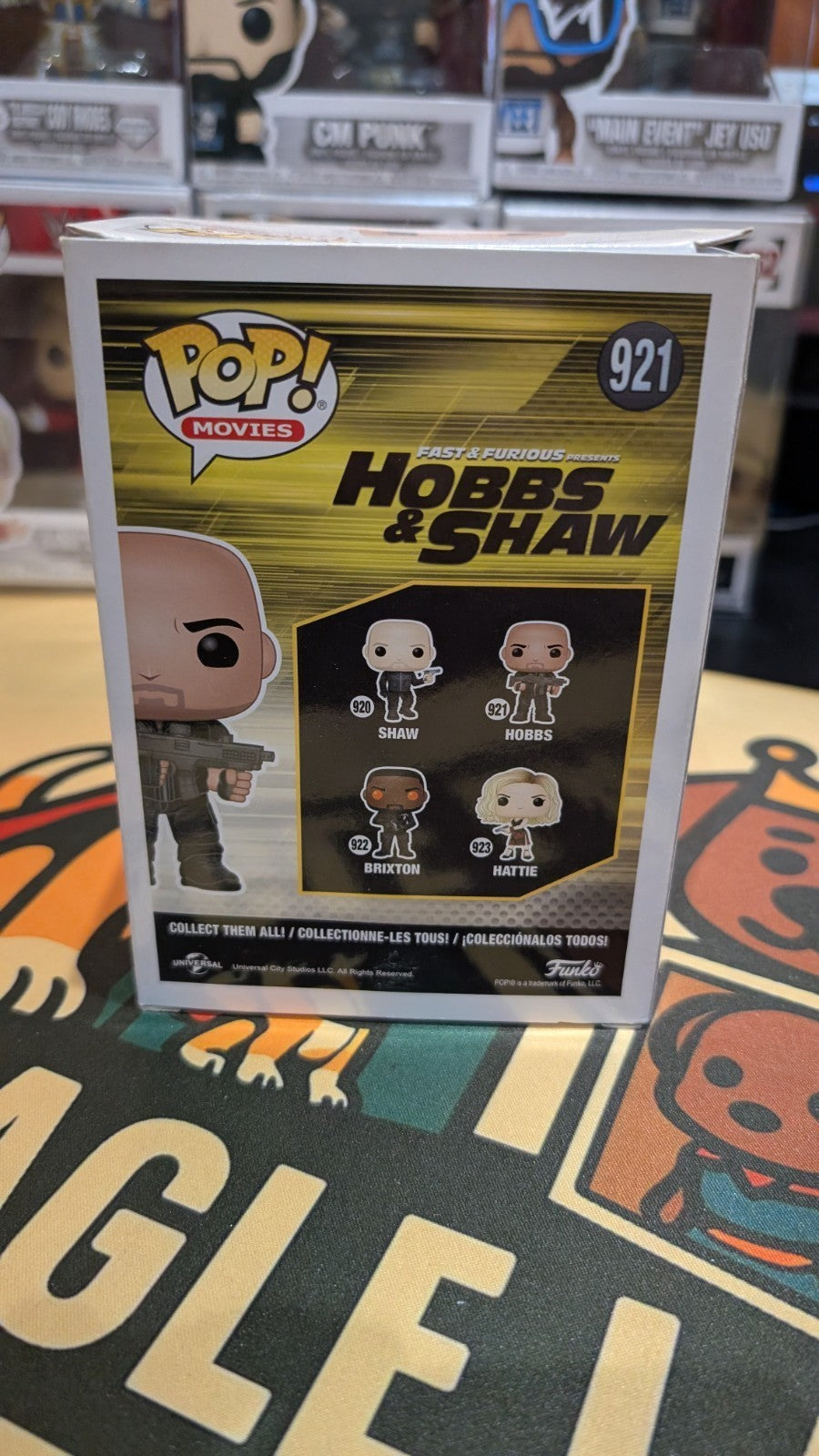 Funko Pop! Movies Hobbs & Shaw #921 Luke Hobbs, Fast and the Furious