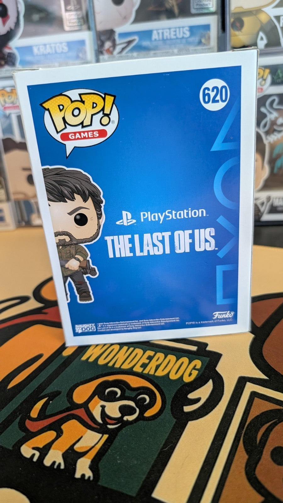 Troy Baker Signed The Last Of Us Joel Funko Pop! SWAU #620 with Quote