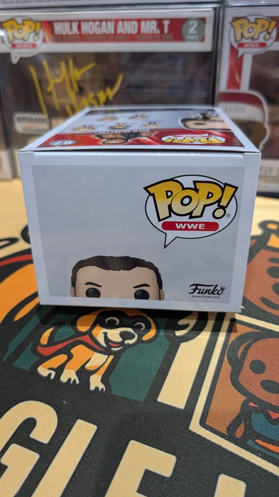 WWE Drew McIntyre 87 Signed Funko Pop! Beckett COA Autographed