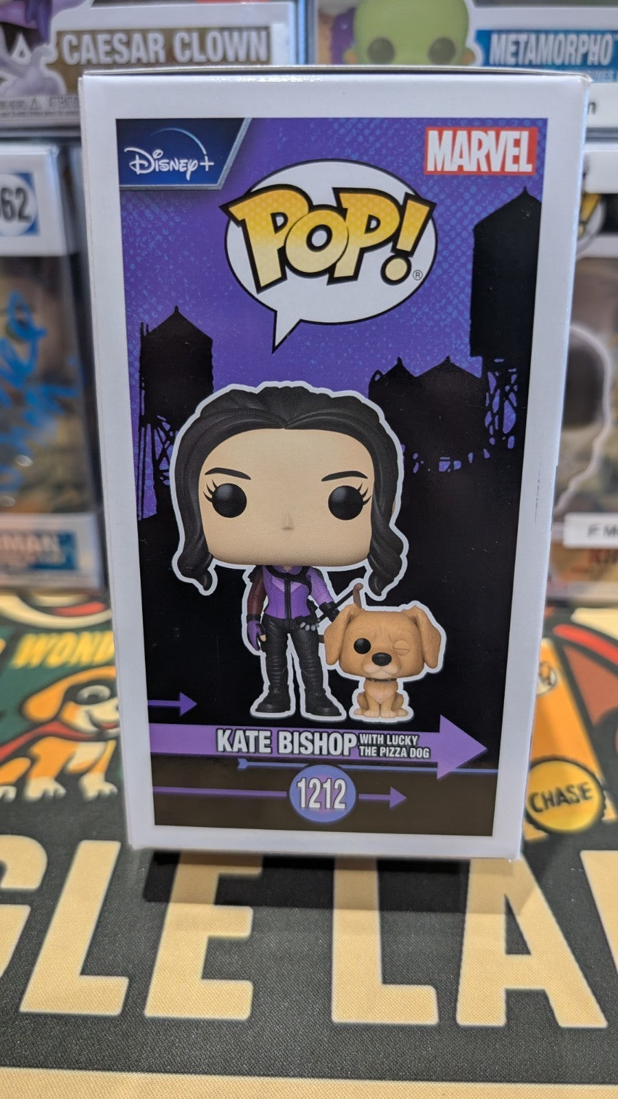 Funko POP! Kate Bishop #1212 Hailee Steinfeld Signed Autograph Beckett Witnessed