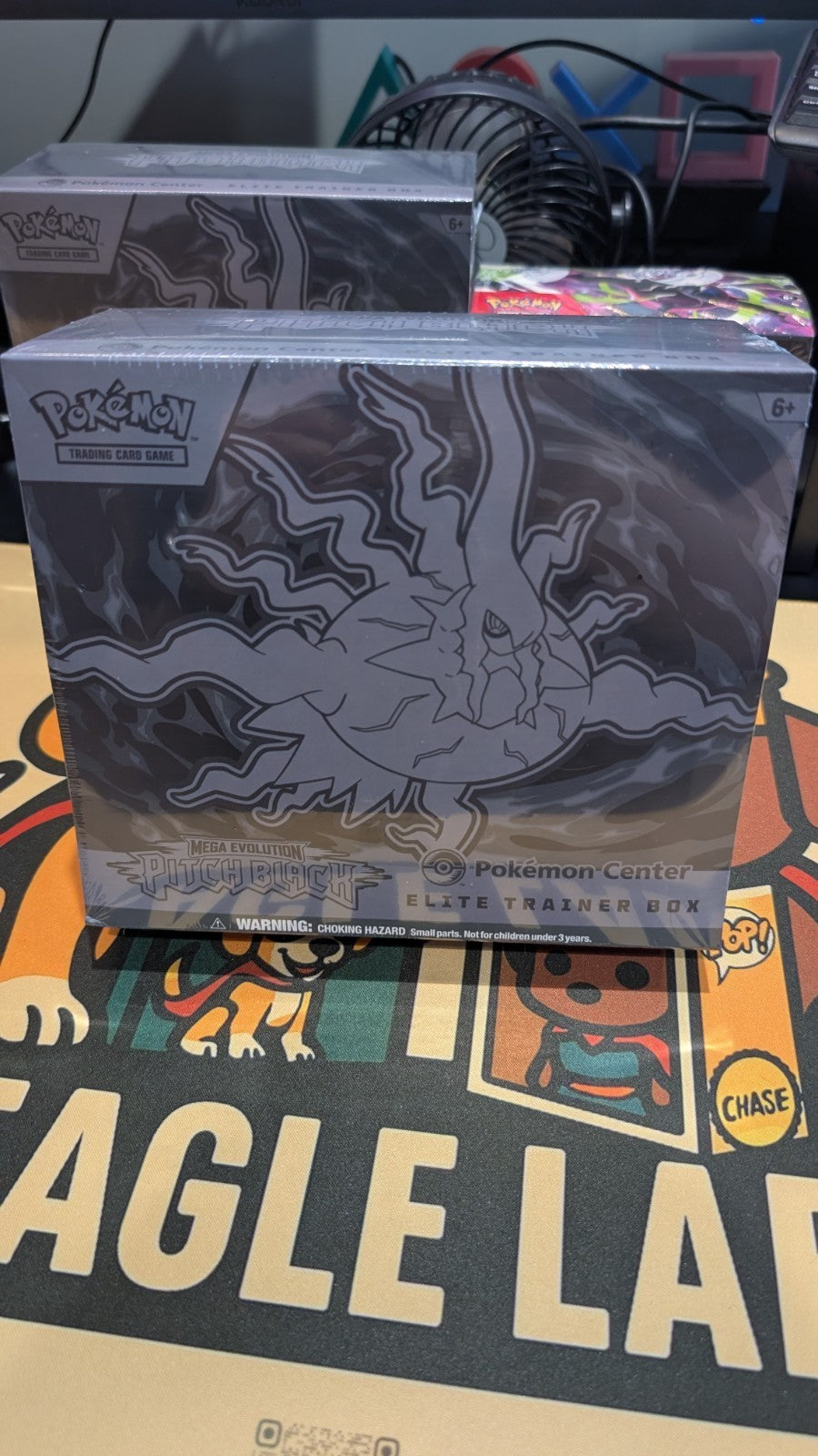 Pokemon TCG Elite Trainer Box: Pitch Black Pokemon Center ETB - In Hand