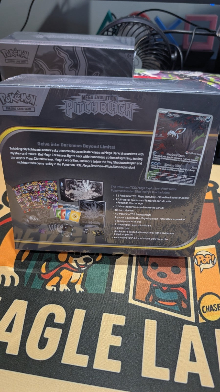 Pokemon TCG Elite Trainer Box: Pitch Black Pokemon Center ETB - In Hand