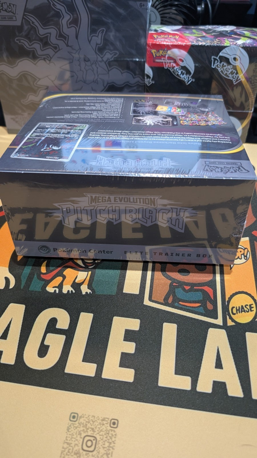 Pokemon TCG Elite Trainer Box: Pitch Black Pokemon Center ETB - In Hand