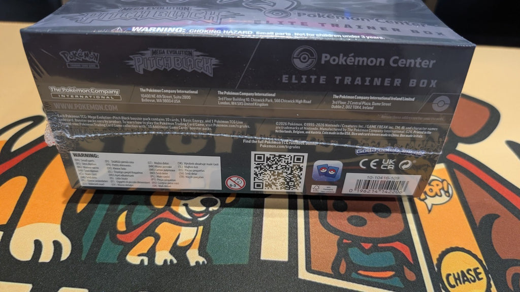 Pokemon TCG Elite Trainer Box: Pitch Black Pokemon Center ETB - In Hand