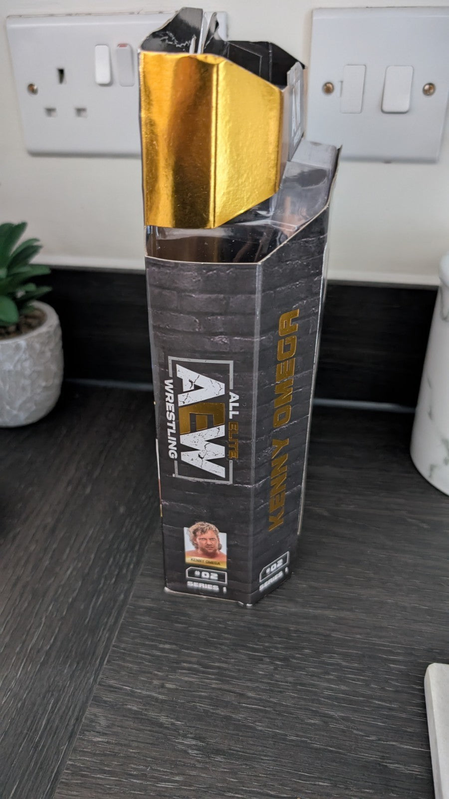 AEW Unrivaled Series 1 : Kenny Omega Signed Wrestling Figure SWAU COA WWE