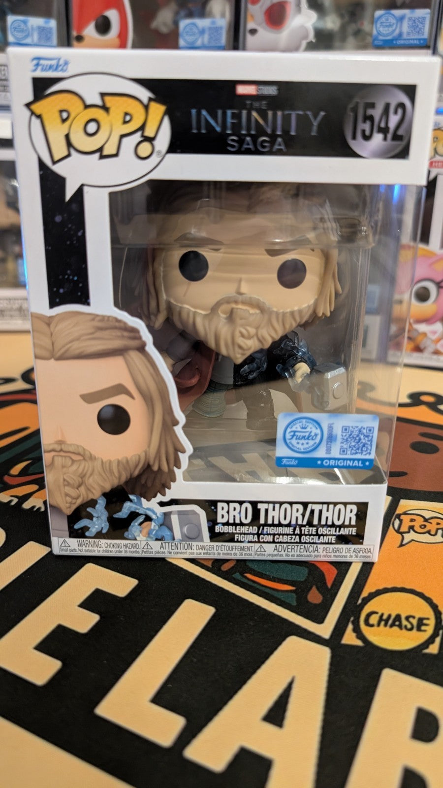 Funko Pop! The Infinity Saga – Bro Thor/Thor #1542 Exclusive Vinyl Figure Marvel