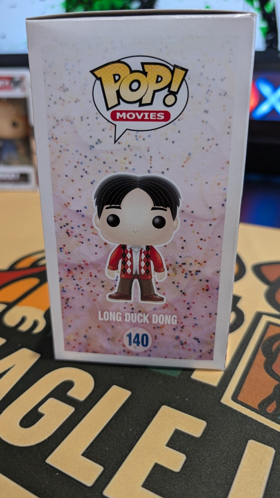Gedde Watanabe Signed Funko Pop Sixteen Candles Long Duck Dong 140 ACOA