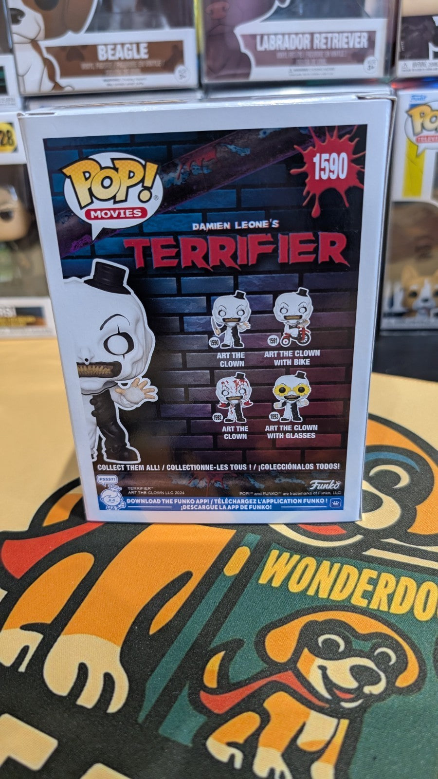 Funko POP Vinyl - Movies - Terrifier - Art The Clown - #1590