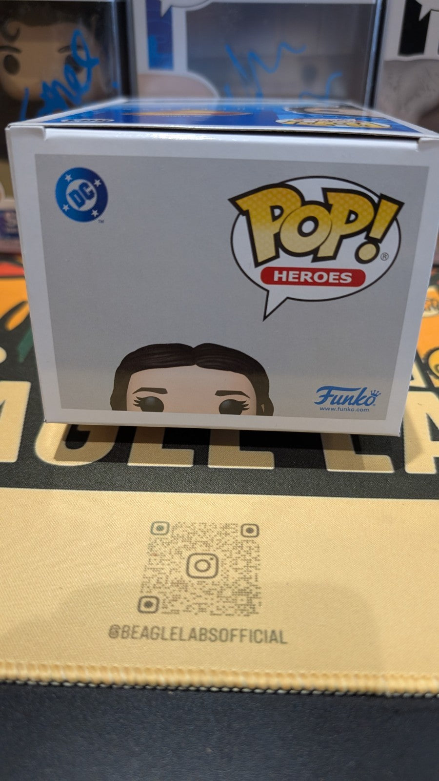 Funko Pop DC Superman Lois Lane 563 Signed by Rachel Brosnahan with Beckett COA