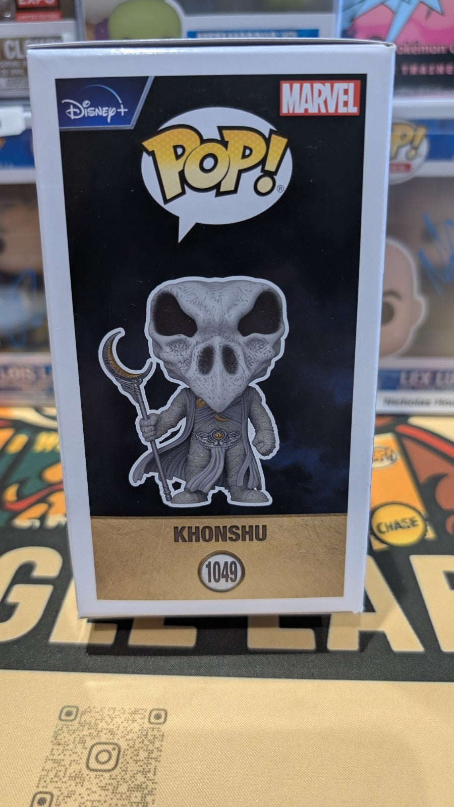 Signed Moon Knight Marvel Funko Pop Khonshu -  F Murray Abraham Autograph SWAU
