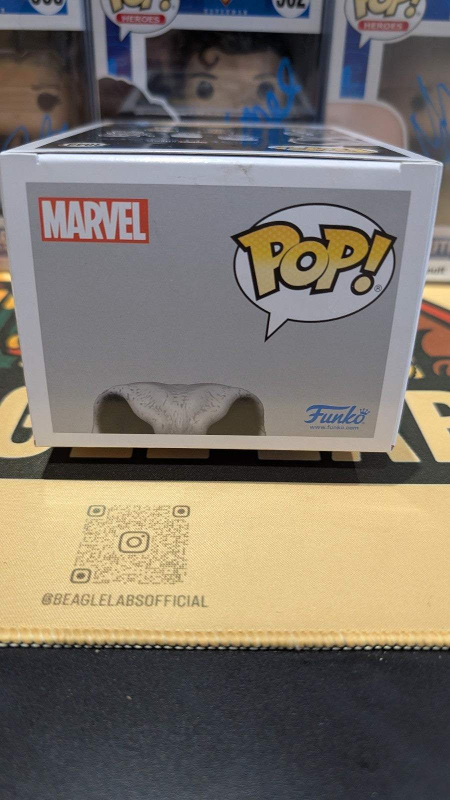 Signed Moon Knight Marvel Funko Pop Khonshu -  F Murray Abraham Autograph SWAU