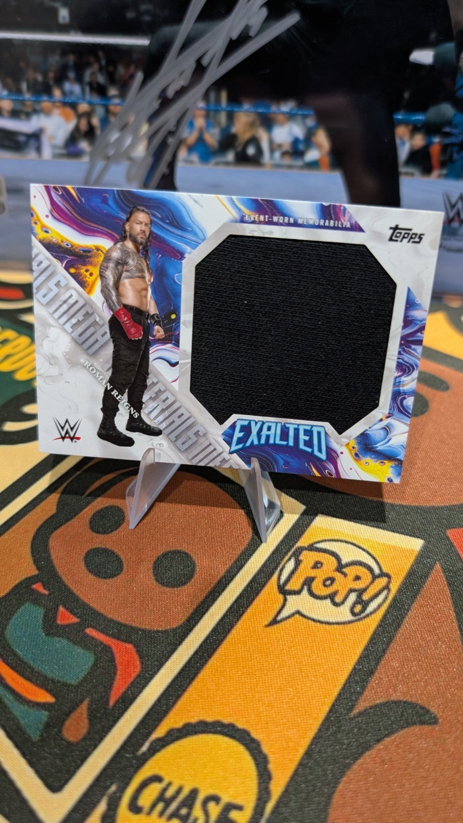 2025 Topps Exalted WWE Roman Reigns Mega Materials Relic MM-RR