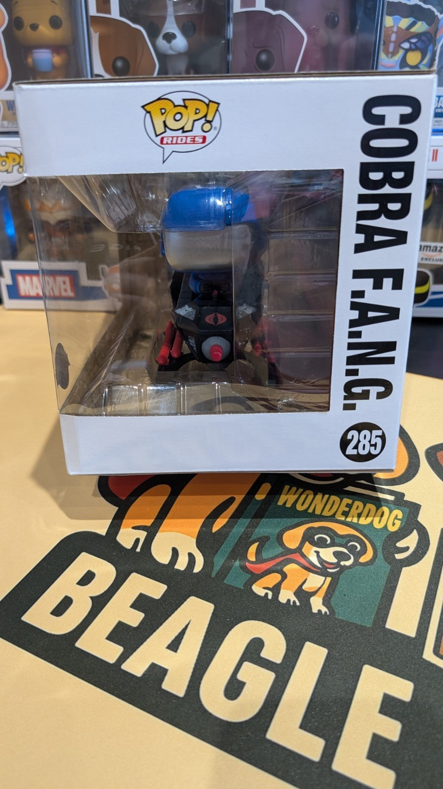 Funko Pop! Rides G.I. Joe Cobra F.A.N.G. #285 Fang Special Edition Vinyl Figure