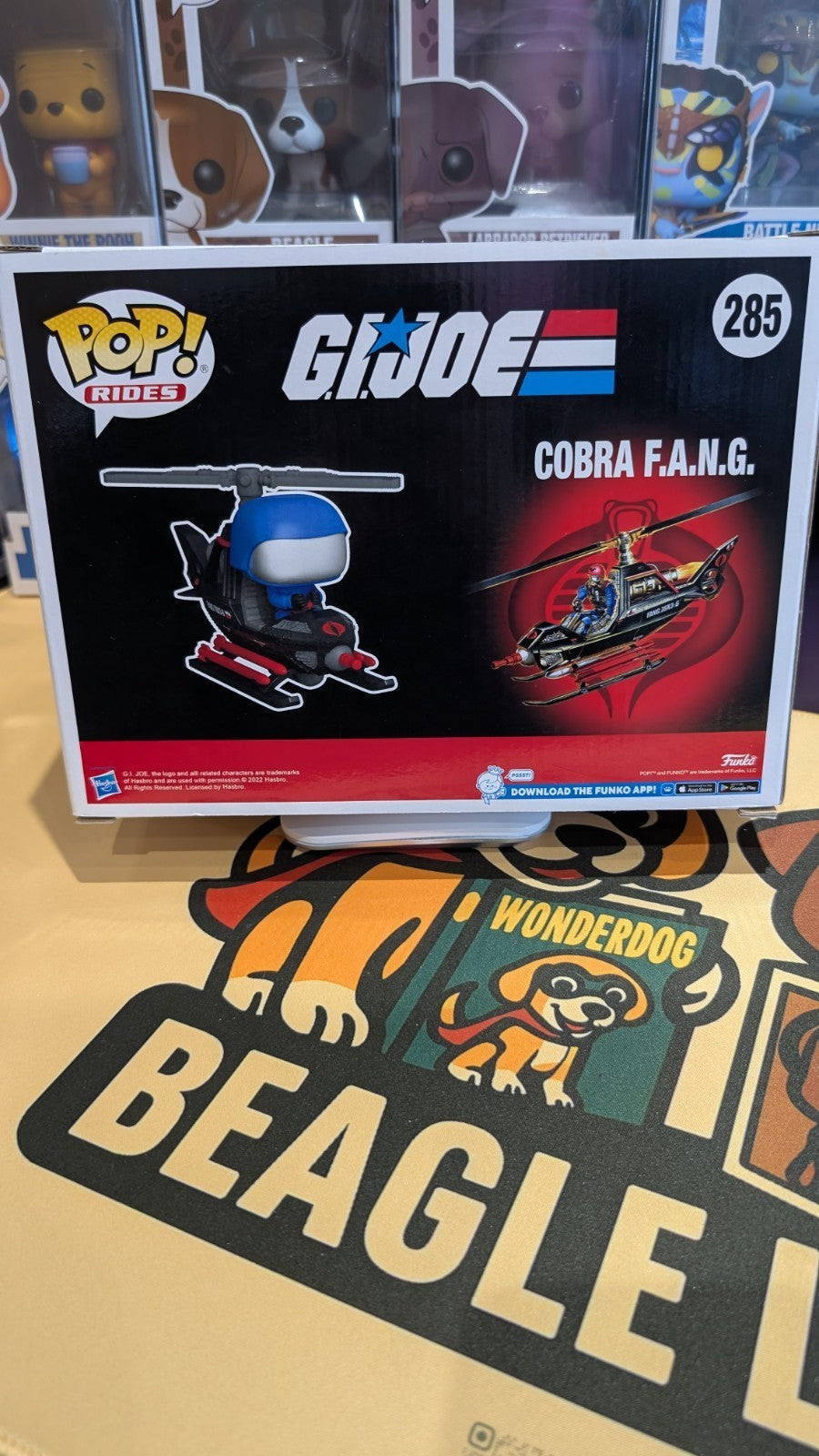 Funko Pop! Rides G.I. Joe Cobra F.A.N.G. #285 Fang Special Edition Vinyl Figure