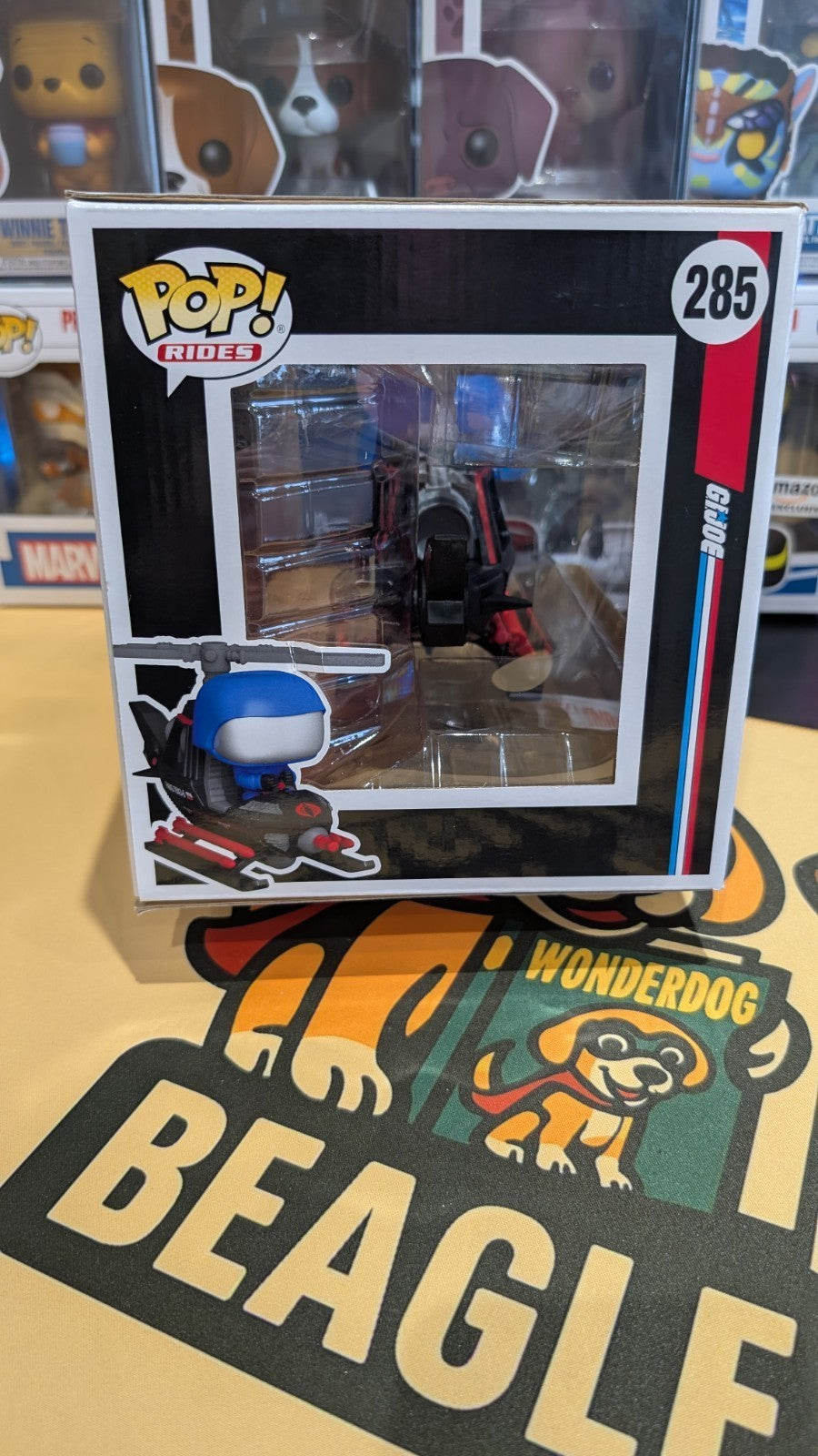 Funko Pop! Rides G.I. Joe Cobra F.A.N.G. #285 Fang Special Edition Vinyl Figure