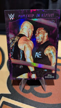 Topps Decades WWE Stone Cold Steve Austin And Mike Tyson Moments /75 Numbered