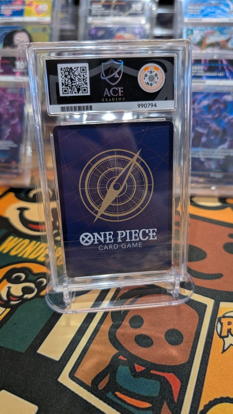 One Piece Shanks (065) Parallel (Alternate Art) OP13-065 - ACE Grading 10