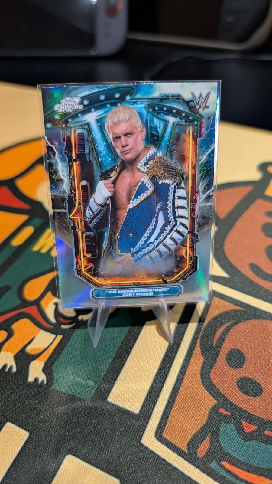 2026 Topps Chrome Cosmic #ET-1 American Nightmare Cody Rhodes Extraterrestrial