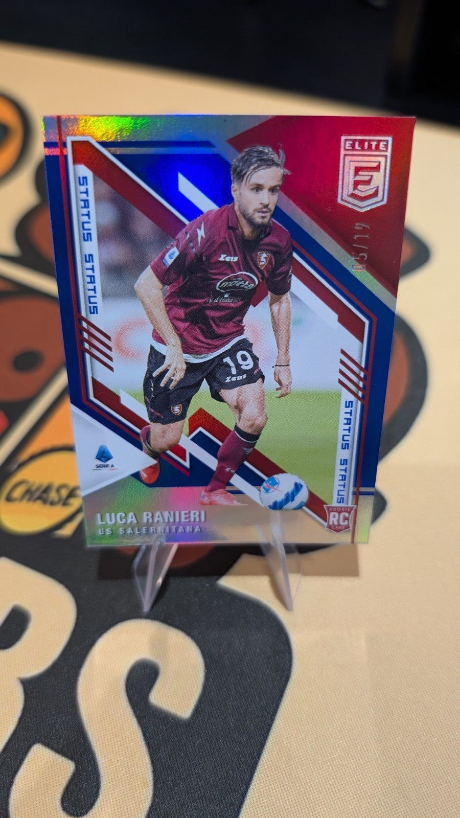 Panini DONRUSS ELITE Serie A 2021-22 - Blue Parallel 05 /19 Luca Ranieri