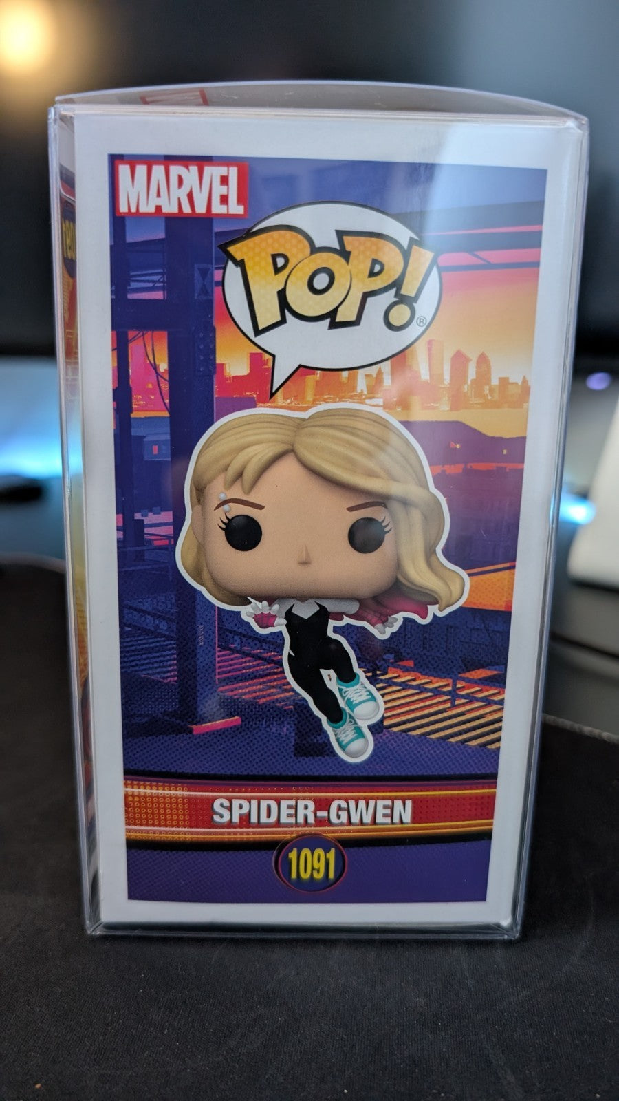 Spider-Gwen 1091 Funko Pop! Vinyl Spider-Man Across The Spiderverse Marvel Corps