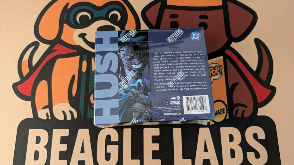 Batman: Hush Essentials Trading Cards Hobby Box DC Cryptozoic VARIANT 085/500