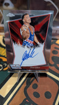 2026 Topps Chrome WWE Chad Gable Signed Red Brand Chrome Autograph - Raw RBA-CHA
