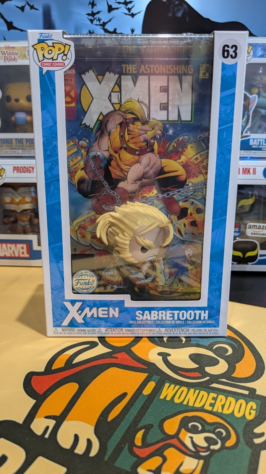 Funko POP Vinyl - Comic Covers - Marvel - X-Men - Sabretooth - #63