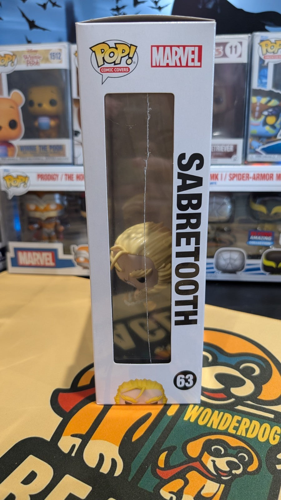 Funko POP Vinyl - Comic Covers - Marvel - X-Men - Sabretooth - #63