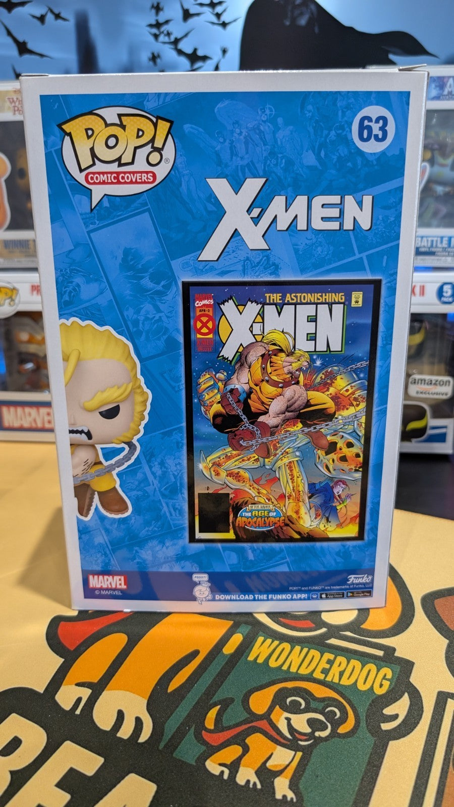 Funko POP Vinyl - Comic Covers - Marvel - X-Men - Sabretooth - #63