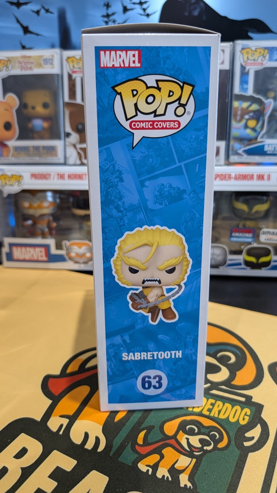 Funko POP Vinyl - Comic Covers - Marvel - X-Men - Sabretooth - #63